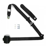 Retro Seat Belt Harness 3-POINT Retractable Toyota Jp Vw Ford Bmw Euro Black. Fixed Price $109.97.