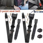 2PACK Universal Lap 3 Point Retractable Seat Adjustable Car Safety Belts. Fixed Price $38.77.
