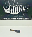 5HS501X9AE Passenger Front Seat Belt Buckle Female 03-06 Jeep Tj Wrangler W/bolt. Fixed Price $70.20.
