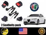 For All Alfa Romeo 2 Car Belts Front Seats High Quality Quick Release. Fixed Price $109.99.