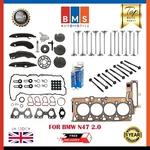 Head Gasket Set With Engine Rebuild Parts For Bmw X Series 2.0 Diesel N47D20. Fixed Price $604.71.