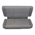 Jeep Wrangler Tj Gray Speckle Rear Seat 97-02 Vinyl Oem. Fixed Price $324.99.