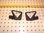 Mercedes W126 Sec Front Right & Left Seat Belt Giver Black Mb Handles,no Locks. Fixed Price $77.08.