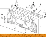 Gm Oem 14-19 Sierra 1500 Limited Cab Interior Trim-seat Belt Cover 23174260. Fixed Price $33.59.