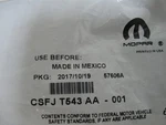 Mopar CSFJT543AA Seat Belt Buckle For Various Chrysler Dodge Jeep Ram Vehicles. Fixed Price $10.97.