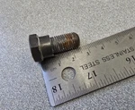 Used Original Porsche 911 924 944 11X25 Shoulder Seat Belt Mounting Bolt #2. Fixed Price $6.00.