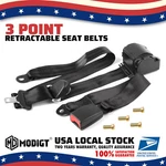 1 Car Seat Belt Black 3POINT Safety Travel Adjustable Auto Retractable Universal. Fixed Price $31.19.