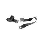 Scott Drake SB-BK-65 Aftermarket Seat Belt Black Retractable. Fixed Price $105.95.