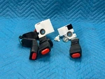 Lexus LS500 Rear Seat Center & Rh, Lh Belt Buckle 3PC Set 18-25 BLACK:LD22 Oem. Fixed Price $75.00.