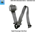 19260328 07 13 Silverado Ext Cab Rear Right Seatbelt Retractor Gray. Fixed Price $99.00.