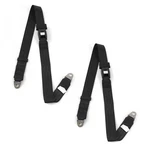 Ford Truck 1953 - 1956 Standard 2PT Black Lap Bucket Seat Kit Belts. Fixed Price $48.95.