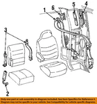 Ford Oem Front Seat Belts-retractor Assembly Left 3C3Z28611B09BAB. Fixed Price $216.98.