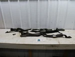 66-69 Jeep Kaiser Super Wagoneer Black Seat Belts Parts Lot Core For Rebuild. Fixed Price $135.00.