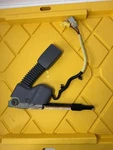 2001-2005 Honda Civic Front Left Driver Seat Belt Buckle Sedan Gray Oem. Fixed Price $49.99.