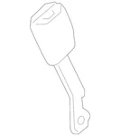 Genuine Kia Buckle 88840 1M8008O. Fixed Price $59.12.