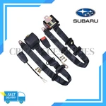 For All Subaru Adjustable 3 Point Seat Belts Front Replacement Pair Black. Fixed Price $119.99.
