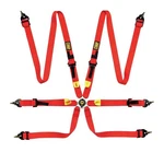 Omp Safety Harness First 2IN Red Fia 8853-2016 Pull Up Steel Adjustment. Fixed Price $368.99.