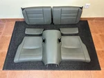 Porsche 992 Convertible Rear Back Seats Set Agave Green Club Leather. Fixed Price $3020.94.
