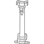 10-24 Dodge Ram Oem Mopar Fr Center Belt RETRACTOR,5KP94DX9AD 203276. Fixed Price $89.00.