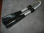 Volvo 142 Front Seat Belt Receiver Part # 1207822 R2. Fixed Price $25.00.