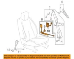 Gm Oem Front Seat Belt-buckle Tensioner Left 19256046. Fixed Price $203.47.