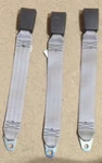 Set Of 3 Beams WSCH511 Bus Left Side Lap Belt 17" Non-retractable Buckle 186987. Fixed Price $14.99.