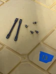 Oem Bmw E36 92-99 Seat Belt Pillar Retaining Brackets W/hardware Set Of. Fixed Price $15.00.