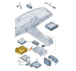New Audi A5 MK2 Seat Belt Microphone Control Unit Bracket 8W7907461. Fixed Price $27.42.