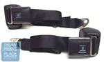 Gm Front Seat Belt Set W/ Retractors - Black Texture Buckle Blue Emb. 101FBLU. Fixed Price $404.99.