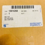 Gm 15618268 Seatbelt Kit Driver Retractor, Genuine Oem. Fixed Price $129.96.