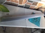2003-2006 Porsche Cayenne Liftgate Trim Moulding Panel Rear Garnish Color Silver. Fixed Price $169.00.